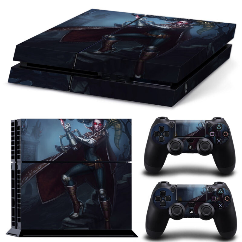 League Of Legends Vayne Skin Sticker For PS4 And Controllers