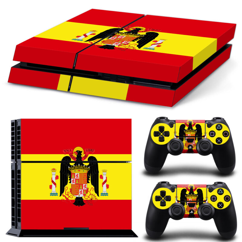 Flag Of Spain 1945–1977 PS4 Skin Sticker