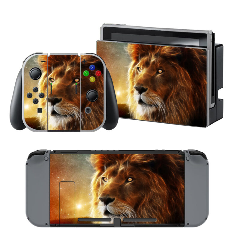 Lion Decal Cover For Nintendo Switch & Nintendo Switch OLED