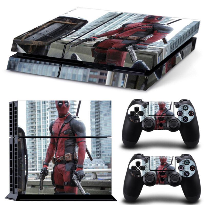 Deadpool Movie PS4 Skin Sticker Design 5