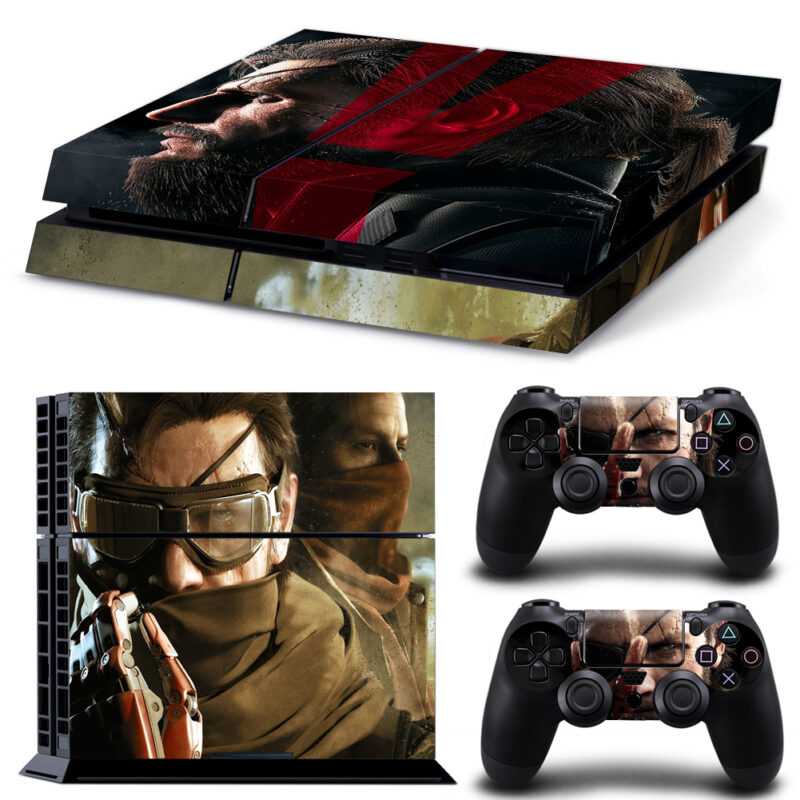 Metal Gear Solid V: The Phantom Pain PS4 Skin Sticker Design 5