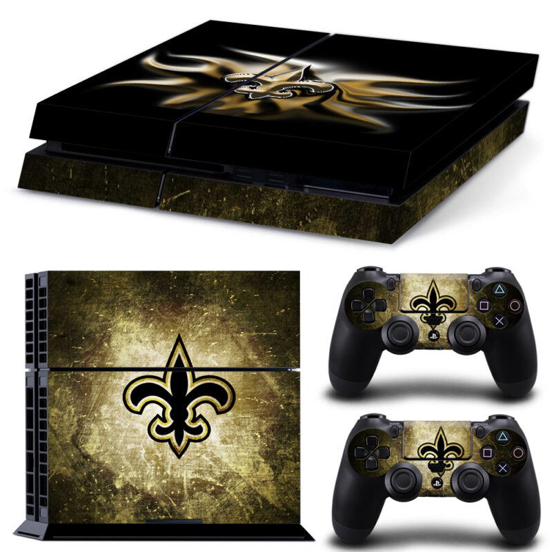 New Orleans Saints PS4 Skin Sticker