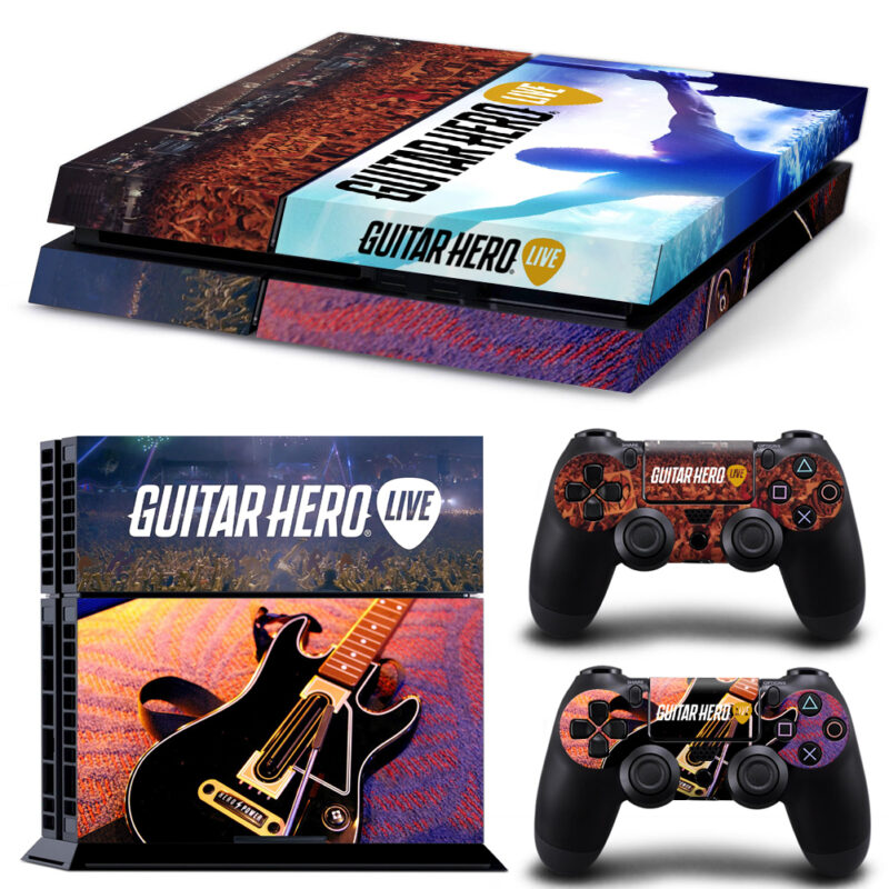 Guitar Hero Live PS4 Skin Sticker