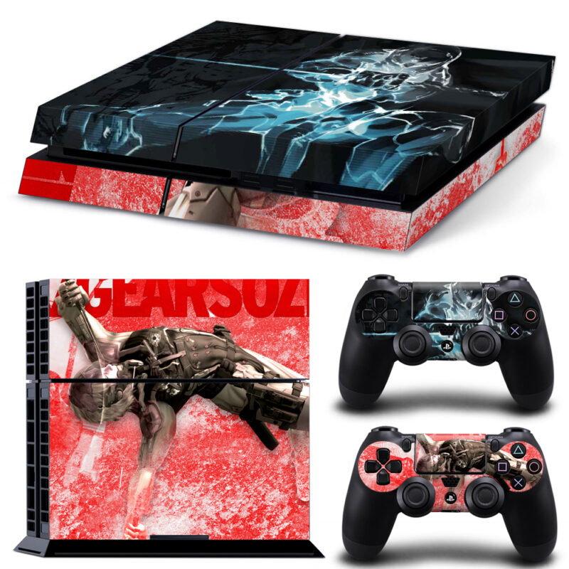 Metal Gear Solid 4: Guns Of The Patriots PS4 Skin Sticker