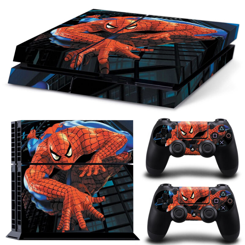 Diamante Spiderman PS4 Skin Sticker