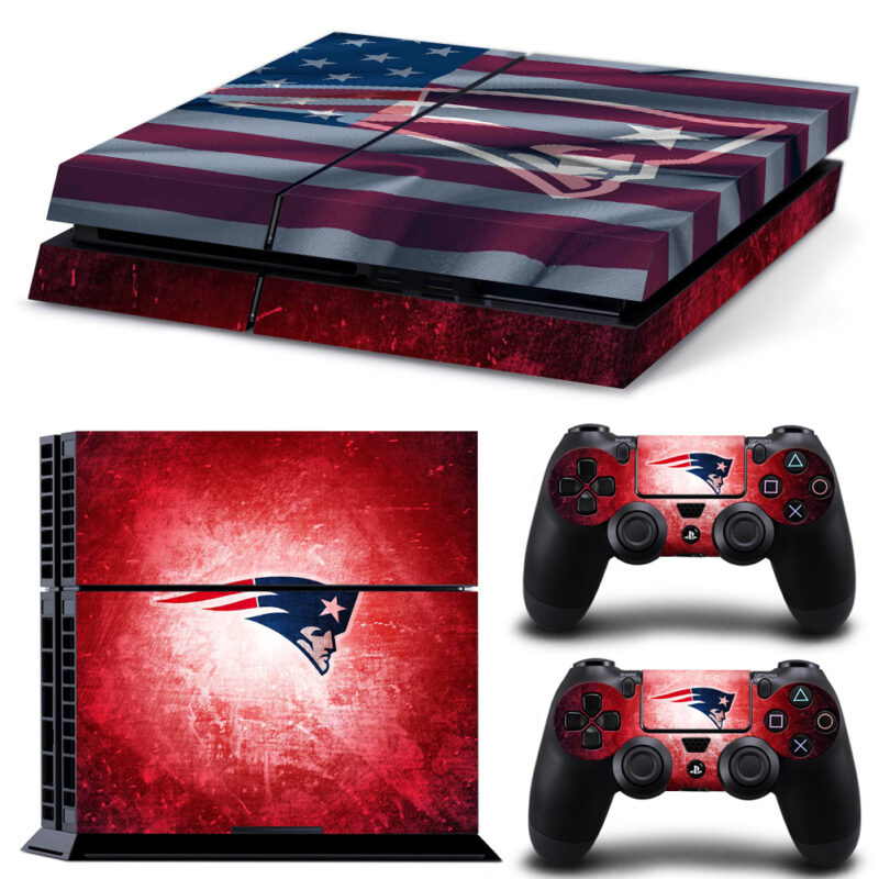 New England Patriots PS4 Skin Sticker