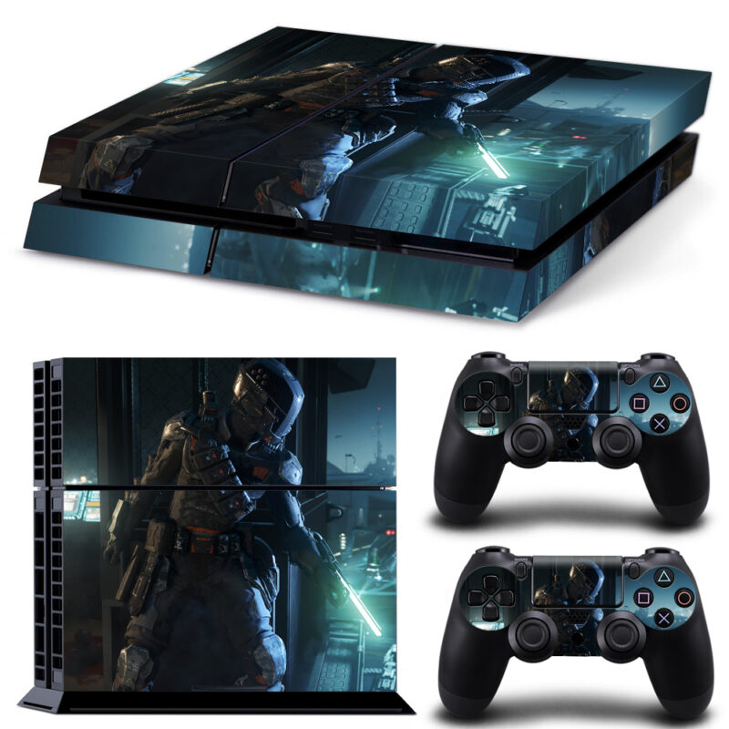 Call Of Duty: Black Ops III Game Skin Sticker For PS4 And Controllers Design 4