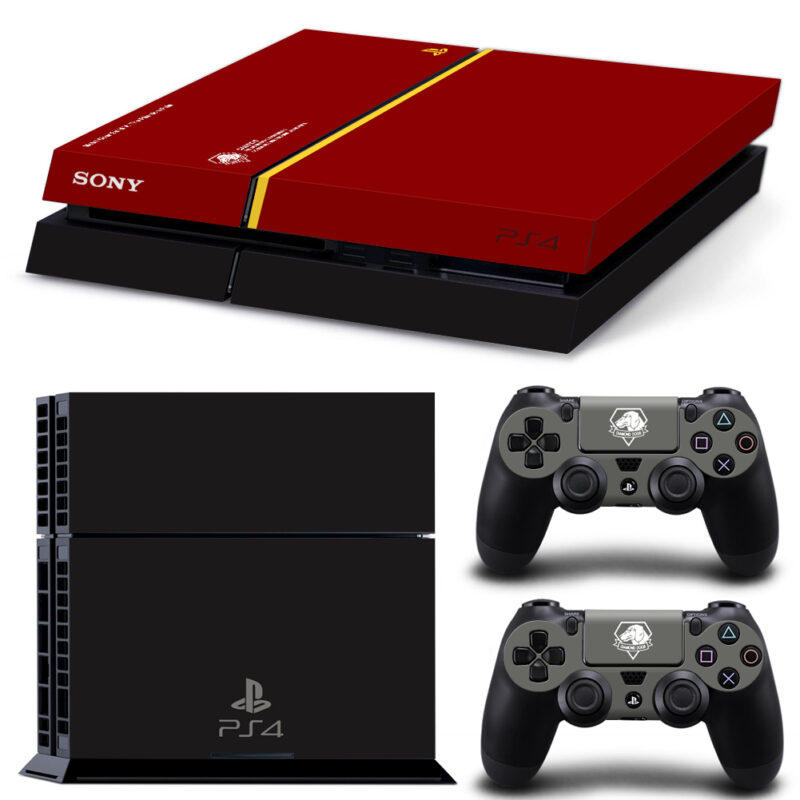 Metal Gear Solid V PS4 Skin Sticker