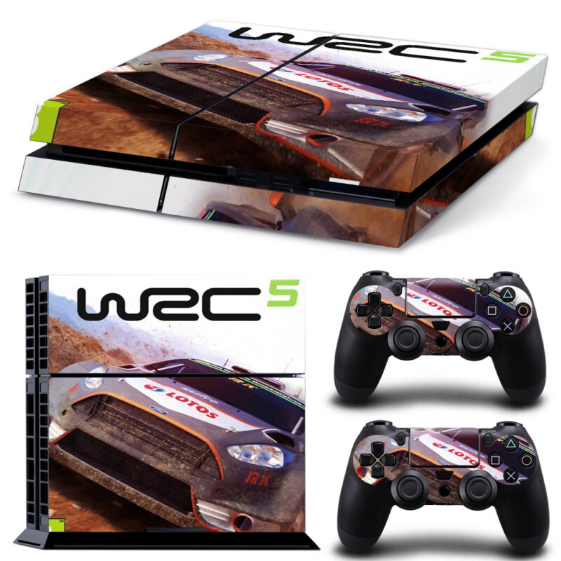 WRC 5 Game PS4 Skin Sticker