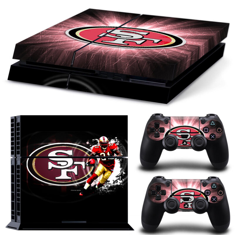 San Francisco 49ers PS4 Skin Sticker