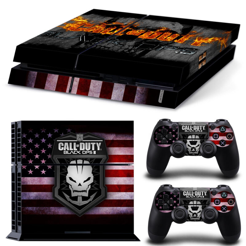 Call Of Duty: Black Ops II Game Skin Sticker For PS4 And Controllers