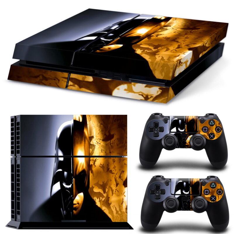 Batman Vs Darth Vader Battle Of The Death Star PS4 Skin Sticker