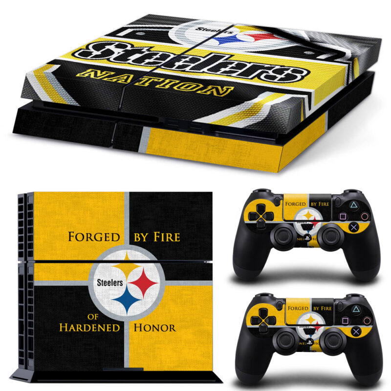 Pittsburgh Steelers Skin Sticker For PS4 And Controllers