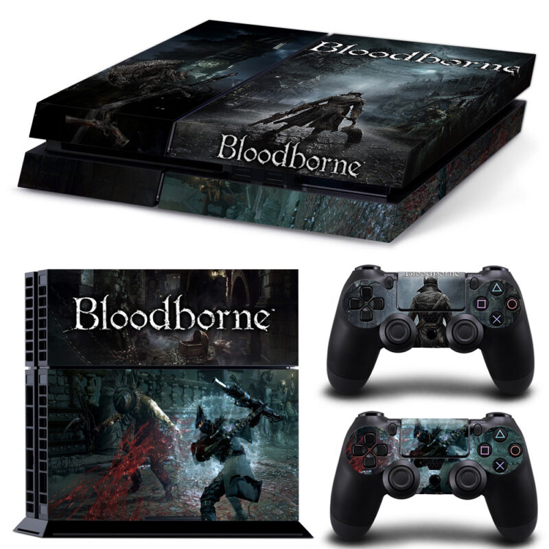 Bloodborne Game PS4 Skin Sticker