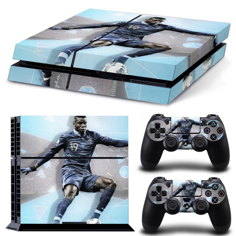 Paul Pogba French Football Player PS4 Skin Sticker