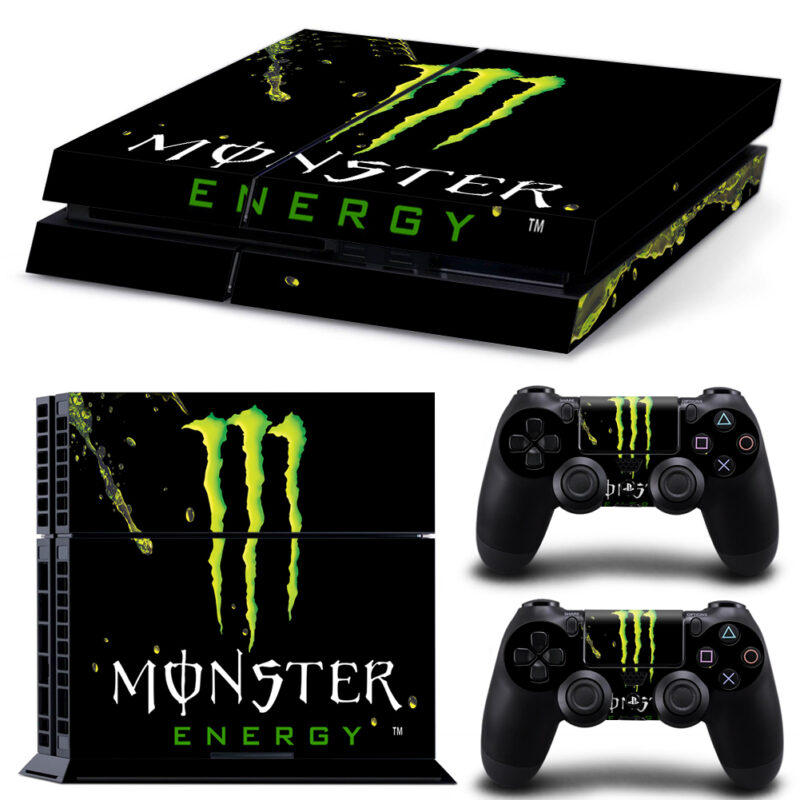 Monster Energy PS4 Skin Sticker