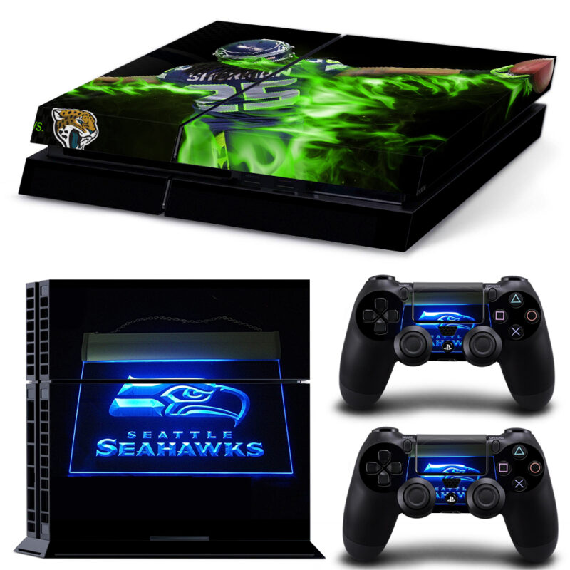 Seattle Seahawks PS4 Skin Sticker