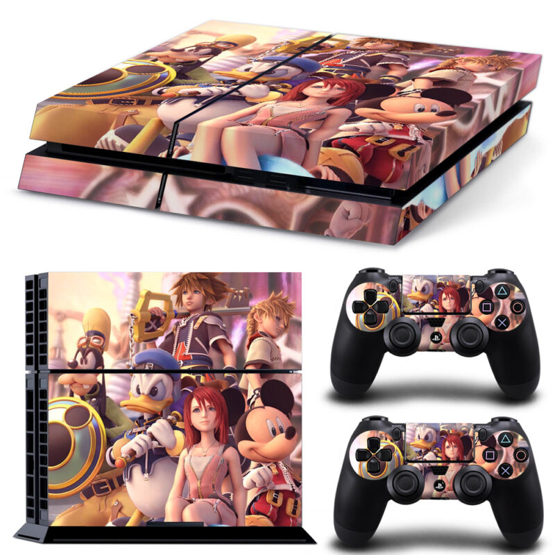 Kingdom Hearts II PS4 Skin Sticker