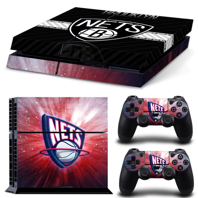 Brooklyn Nets PS4 Skin Sticker