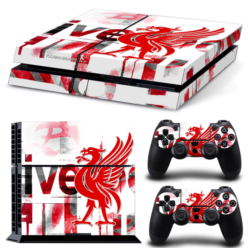 Livepool Skin Sticker For PS4 And Controllers