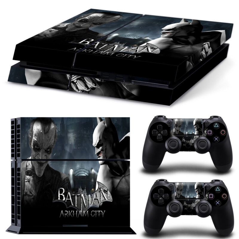 Batman: Arkham City PS4 Skin Sticker Design 3