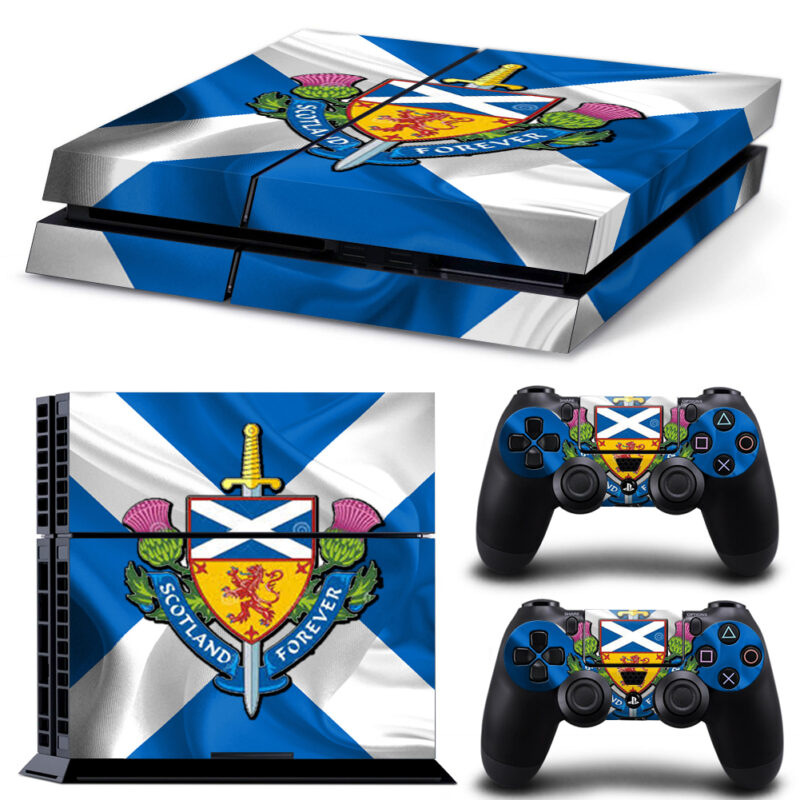 Scotland Forever Symbol Of Scotland PS4 Skin Sticker