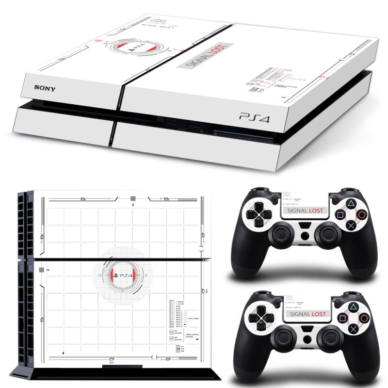 Signal Lost PS4 Skin Sticker