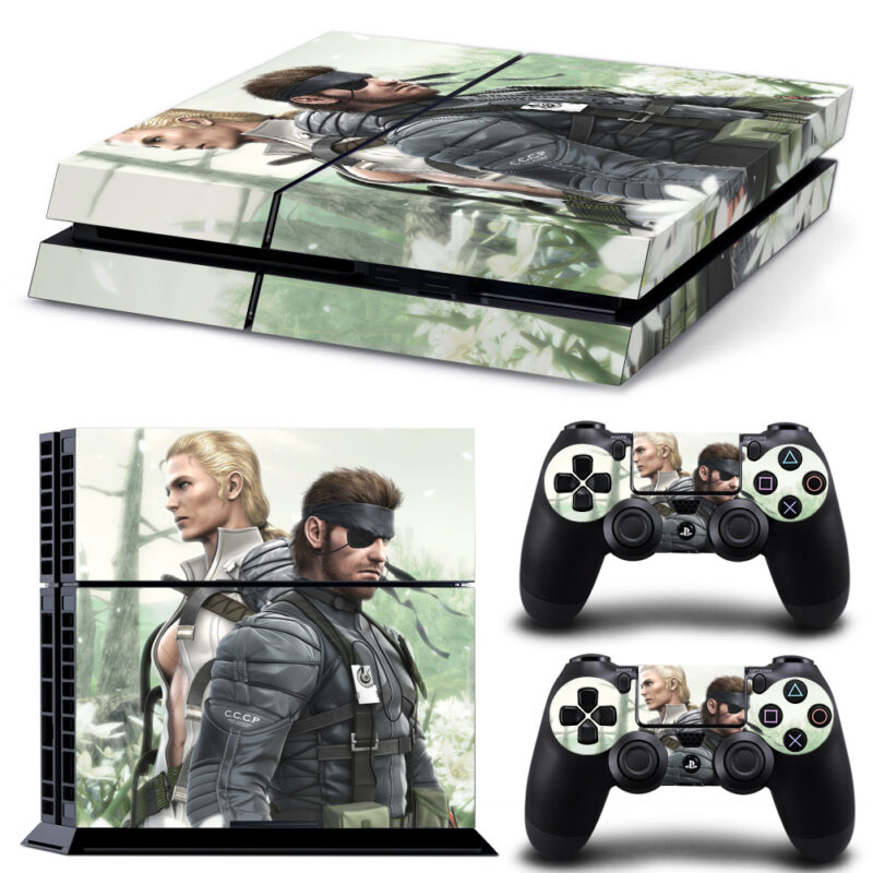 Metal Gear Solid 3: Snake Eater Game PS4 Skin Sticker