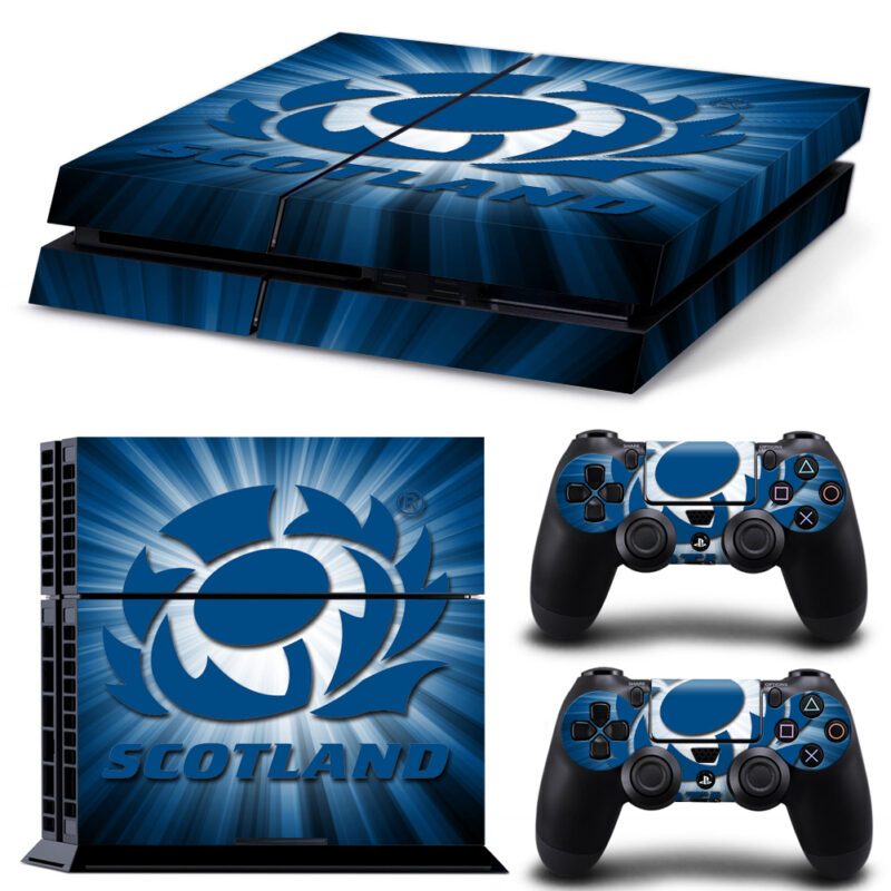 Scotland Rugby Bumper PS4 Skin Sticker