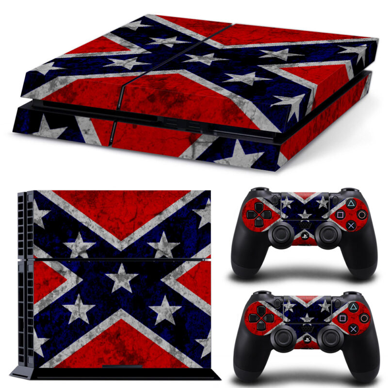 Modern Display Of The Confederate Battle Flag PS4 Skin Sticker