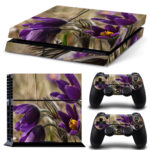 The Pulsatilla Flower PS4 Skin Sticker