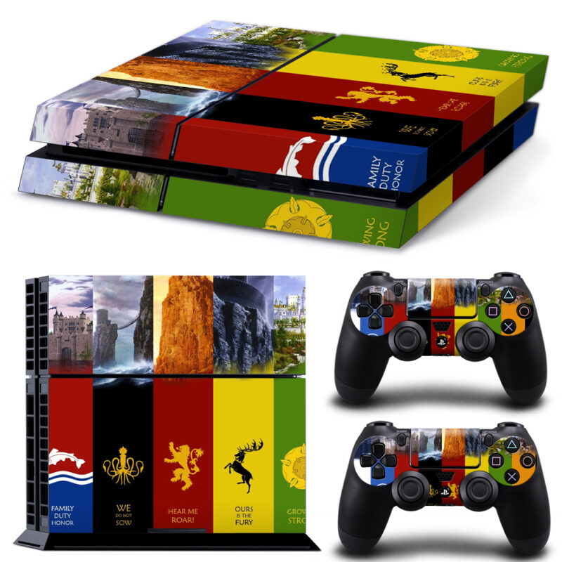 Game Of Thrones Inspired PS4 Skin Sticker