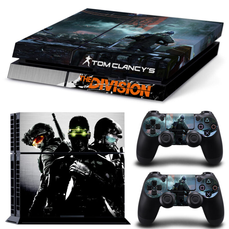 Tom Clancy's The Division Game Skin Sticker For PS4 And Controllers