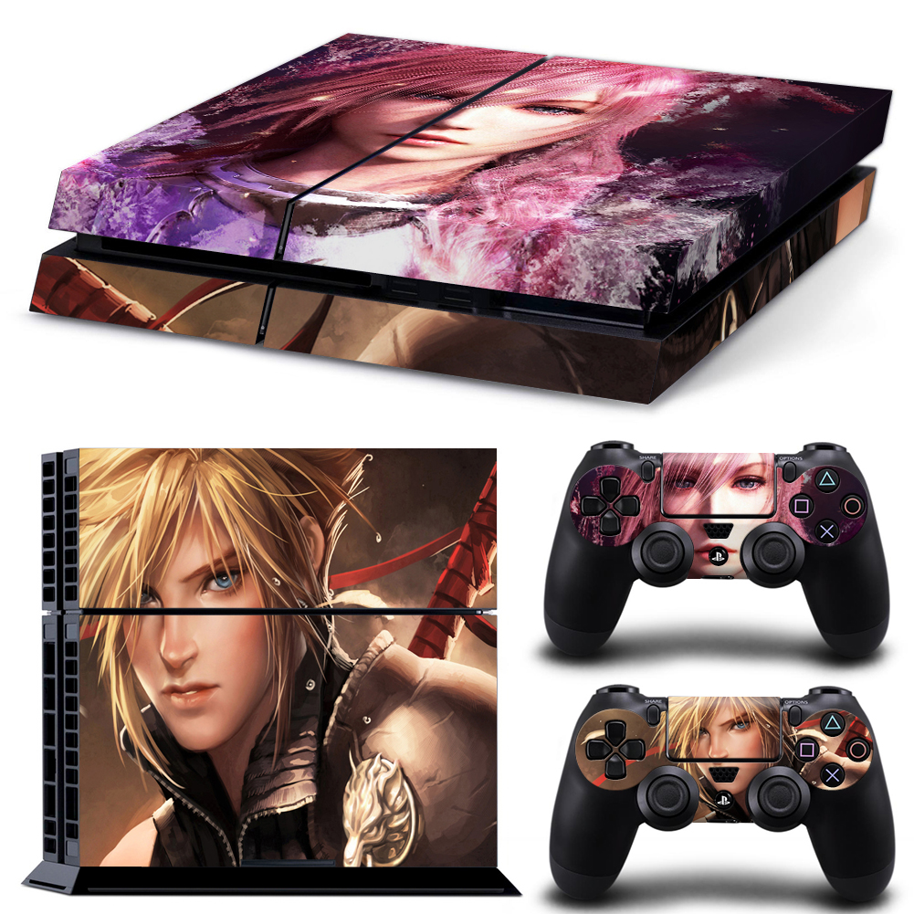 Final Fantasy VII Game PS4 Skin Sticker