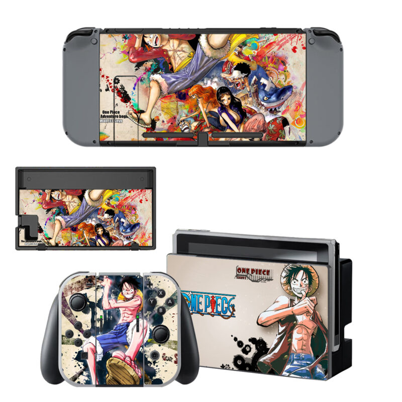 One Piece Skin Sticker For Nintendo Switch & Nintendo Switch OLED Design 10