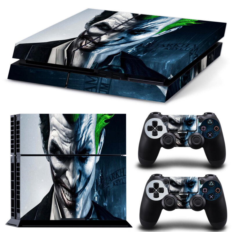 Batman: Arkham Asylum Joker PS4 Skin Sticker