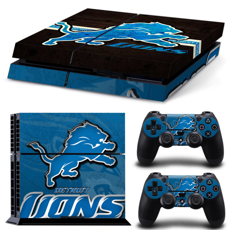 Detroit Lions PS4 Skin Sticker