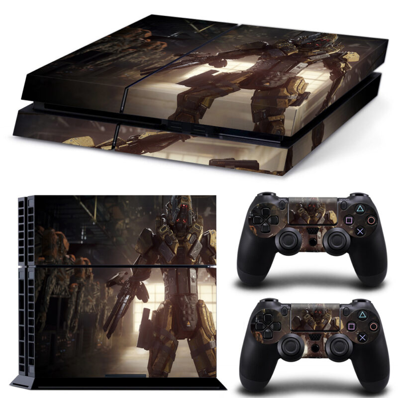 Call Of Duty: Black Ops III Game Skin Sticker For PS4 And Controllers Design 2