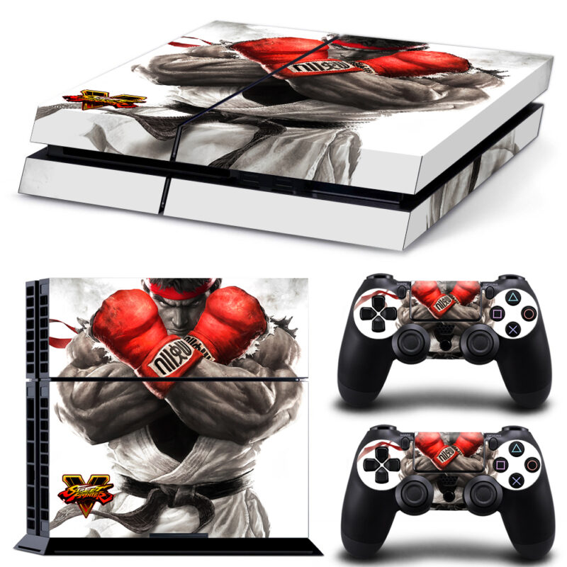 Street Fighter V Game PS4 Skin Sticker