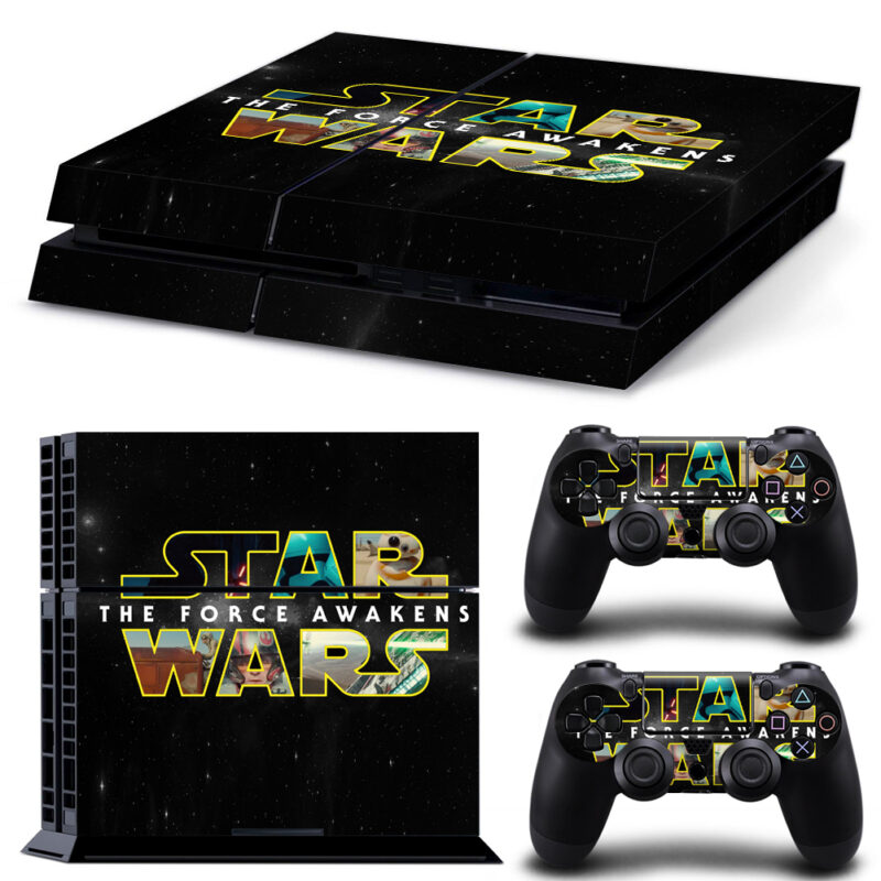 Star Wars The Force Awakens PS4 Skin Sticker