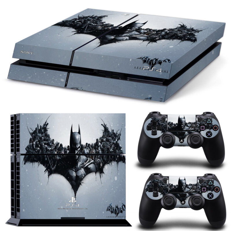 Batman: Arkham Origins PS4 Skin Sticker Design 2