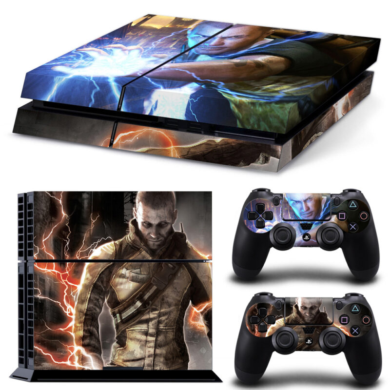 Infamous Second Son PS4 Skin Sticker