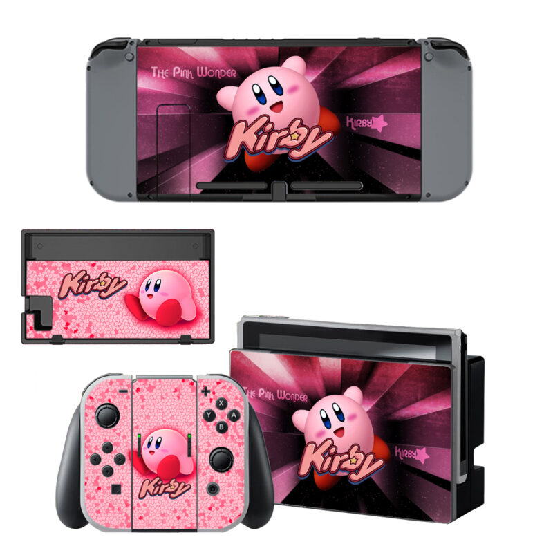 Kirby The Pink Wonder Skin Sticker For Nintendo Switch & Nintendo Switch OLED