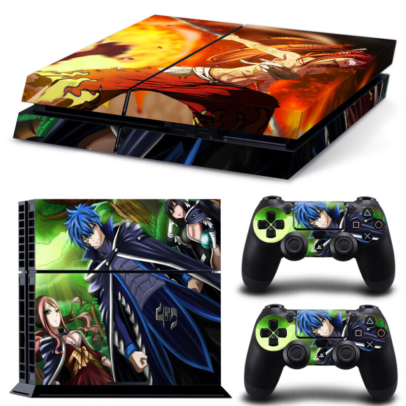 Fairy Tail PS4 Skin Sticker Design 2