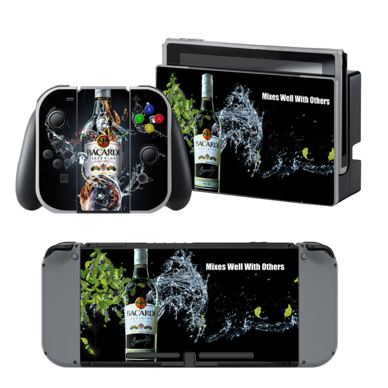 Bacardi Decal Cover For Nintendo Switch & Nintendo Switch OLED