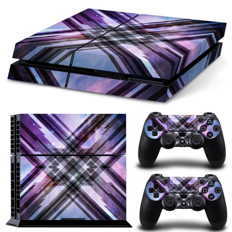 Spaces By Noizy Flight Skin Sticker For PS4 And Controllers