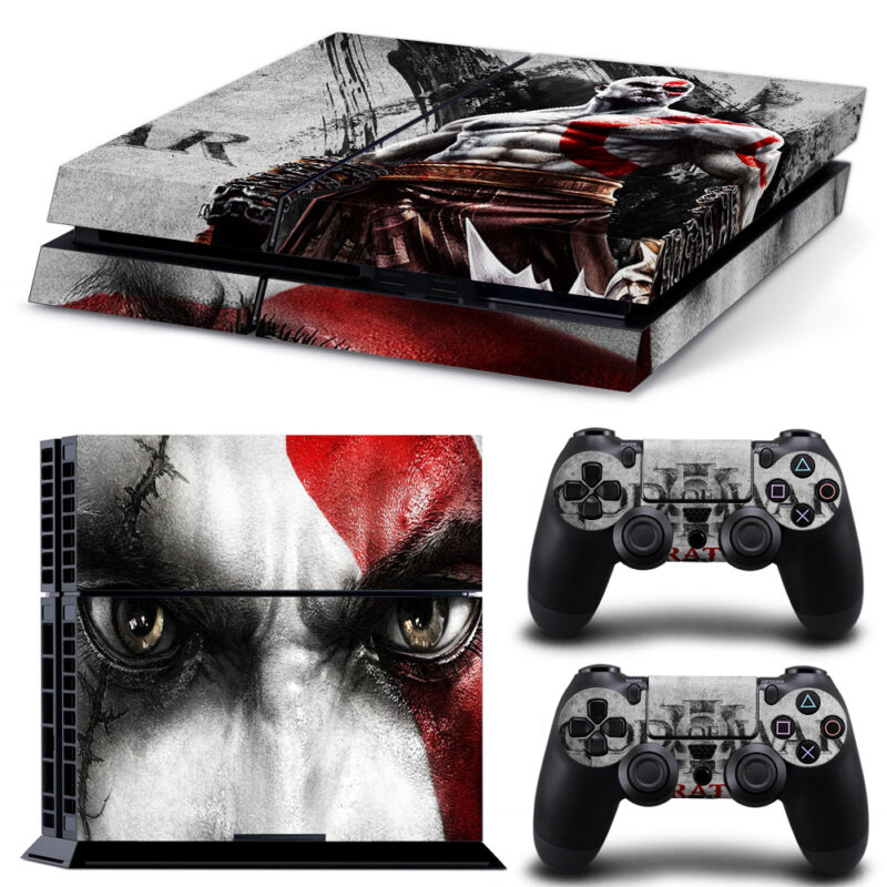 God Of War Kratos PS4 Skin Sticker