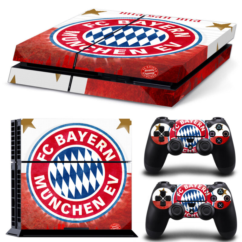 FC Bayern Munchen EV PS4 Skin Sticker Design 1