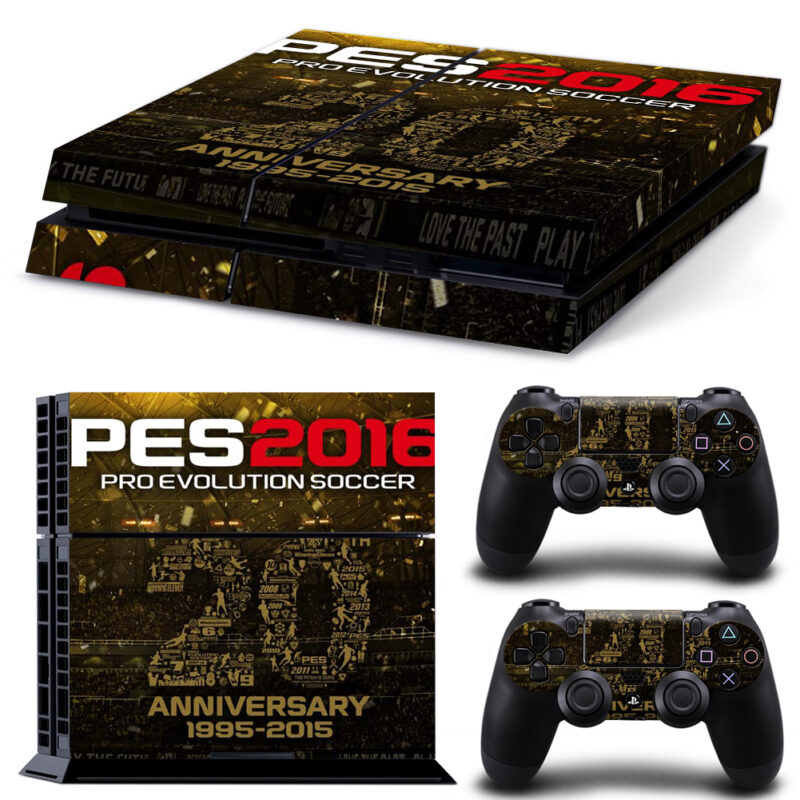 PES 2016 20th Anniversary 1995-2015 PS4 Skin Sticker