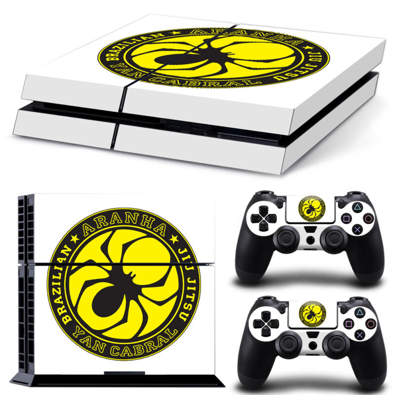 Brazilian Aranha Jiu Jitsu Yan Cabral PS4 Skin Sticker